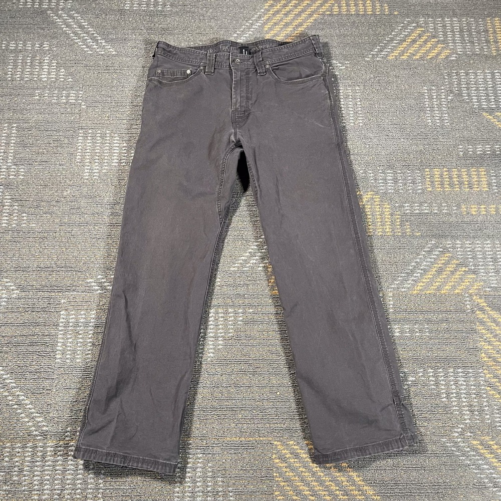 Prana Men 's Pants Bronson Outdoor Hiking Gorpcore Casual 33x30 Gray